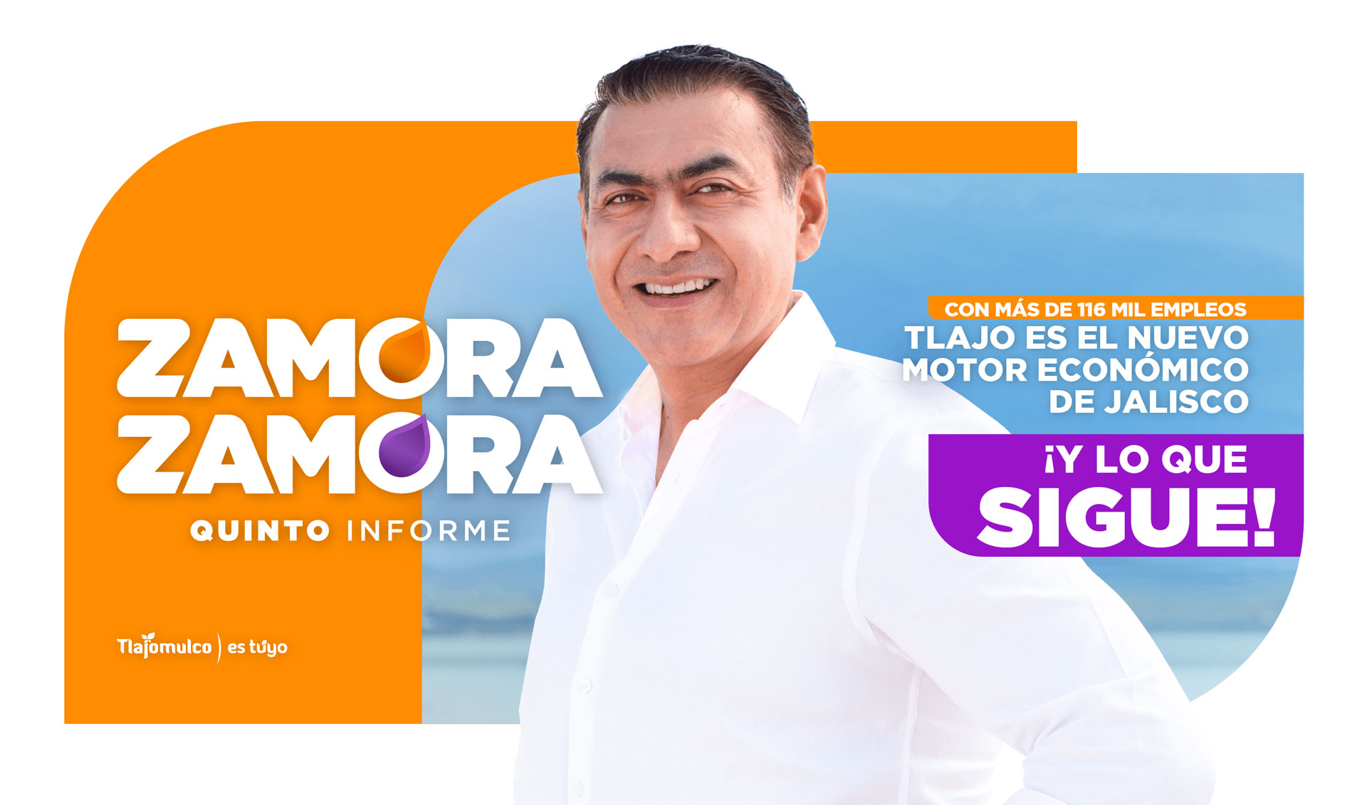 Salvador Zamora Quinto Informe de Actividades Tlajomulco