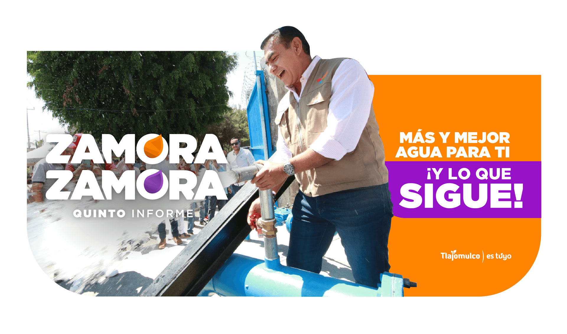 Salvador Zamora Quinto Informe de Actividades Tlajomulco 2023