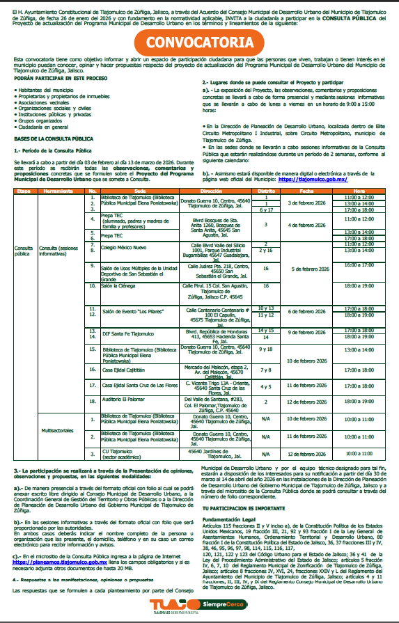 Convocatoria Siempre por tu educación