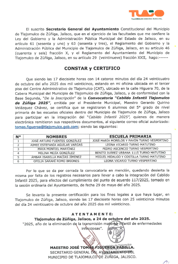 Convocatoria Sistema Municipal de Protección de Niñas, Niños y Adolescentes