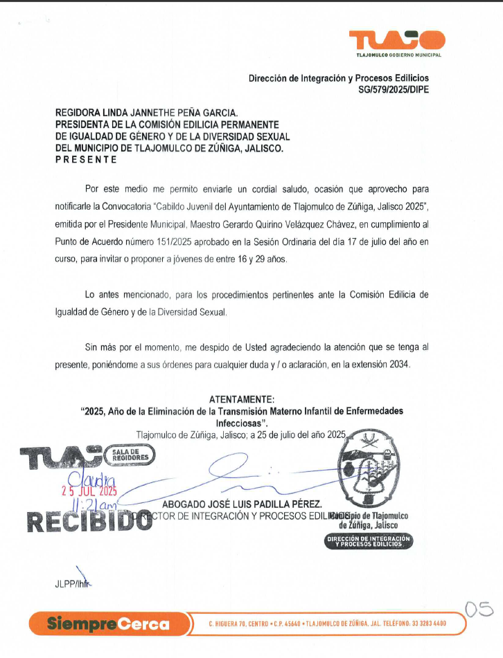 Convocatoria Sistema Municipal de Protección de Niñas, Niños y Adolescentes